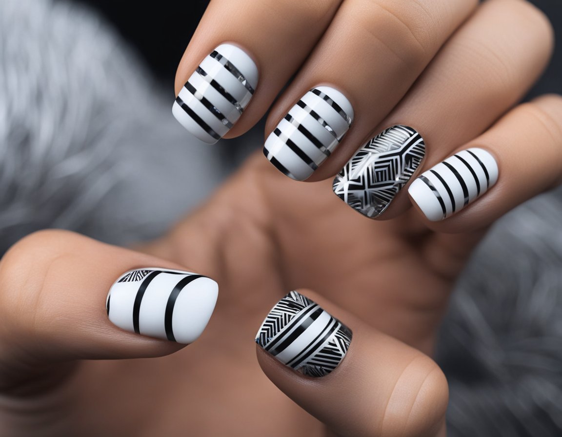 Unhas curtas com esmalte fosco. 10 designs de unhas para inspiração