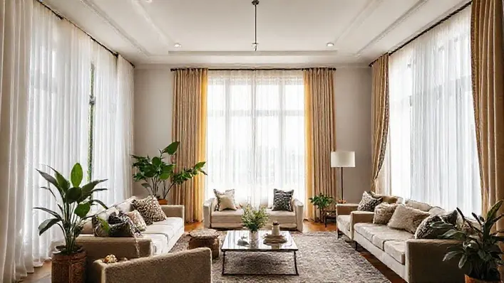 Cortinas para sala: 10 ideias de estilos para mudar o visual do ambiente